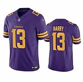 Men & Women & Youth Minnesota Vikings #13 N'Keal Harry Purple 2023 F.U.S.E. Color Rush Limited Jersey,baseball caps,new era cap wholesale,wholesale hats
